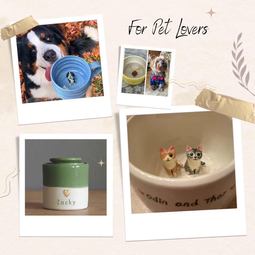 Personalized Handmade Pet Gifts - Custom Pet Mugs