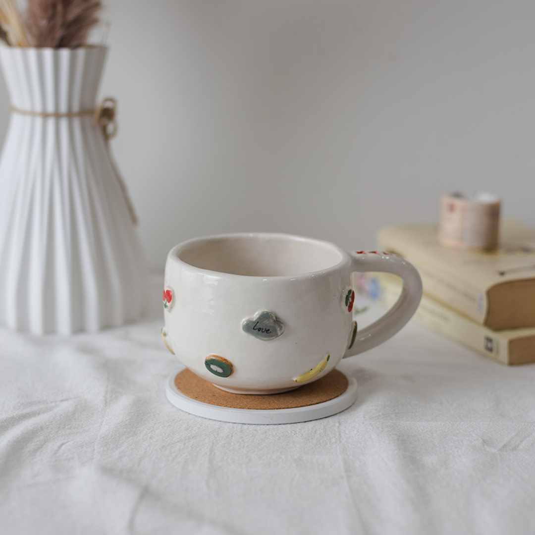 Fruit And Feelings Handmade Mug Customize Mug Gift
