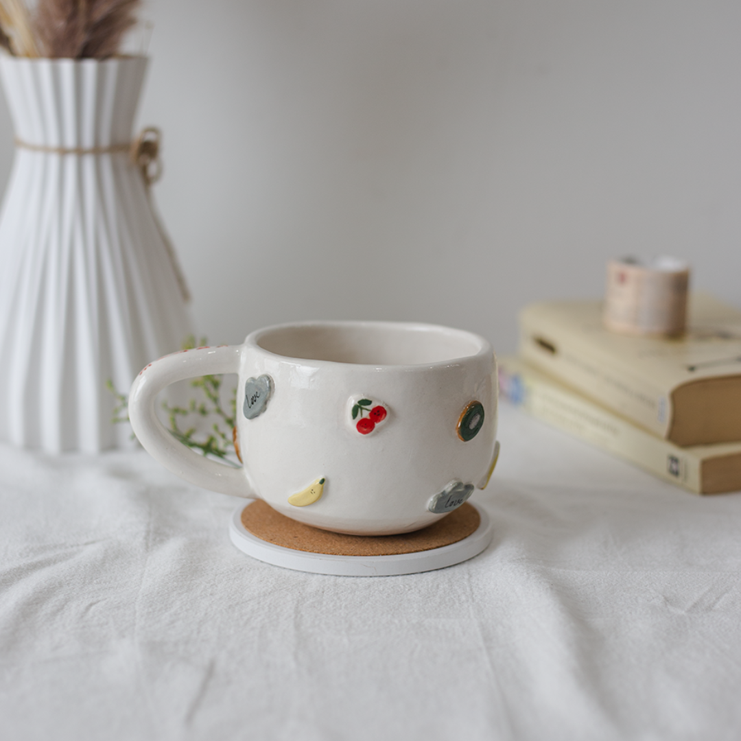 Fruit And Feelings Handmade Mug Customize Mug Gift